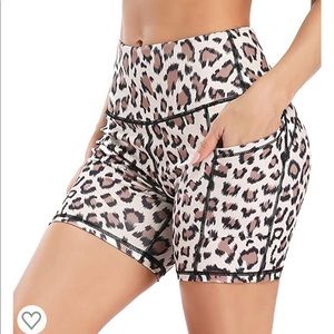 ❤️3 for $10❤️ Leopard Bike Shorts
